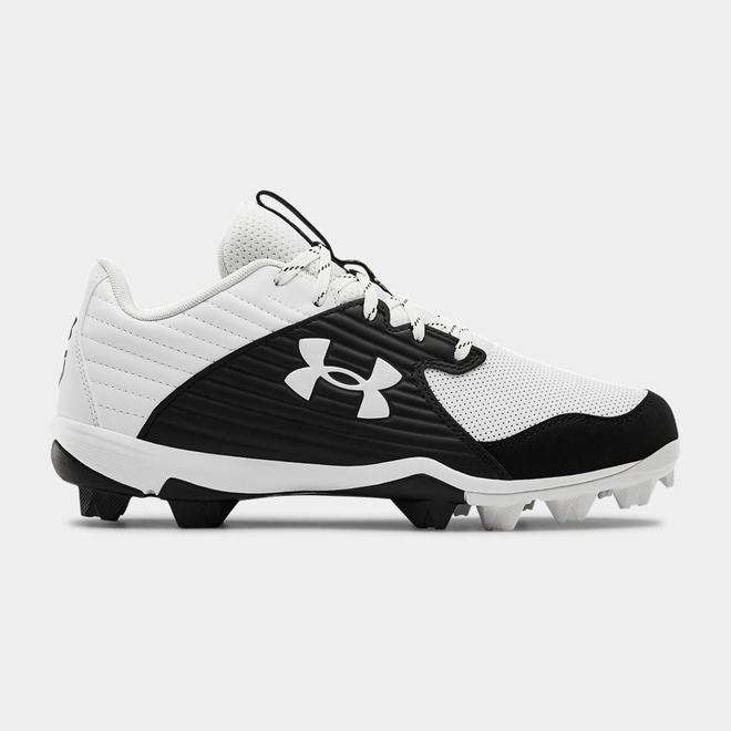 Under Armour Leadoff Low RM - Panske Baseballová Obuv - Biele/Čierne